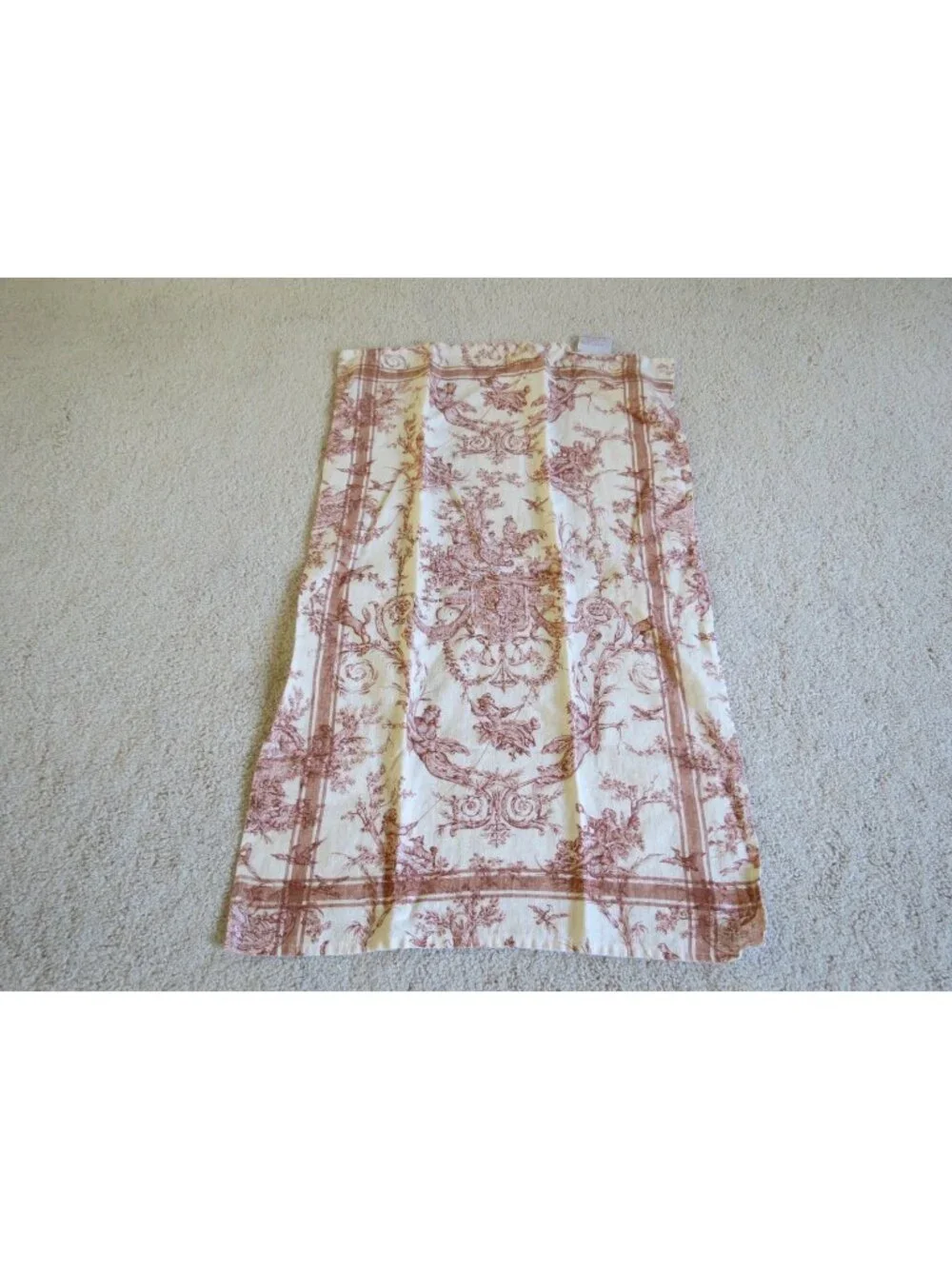Williams Sonoma Cotton Floral Towel Made in Italy